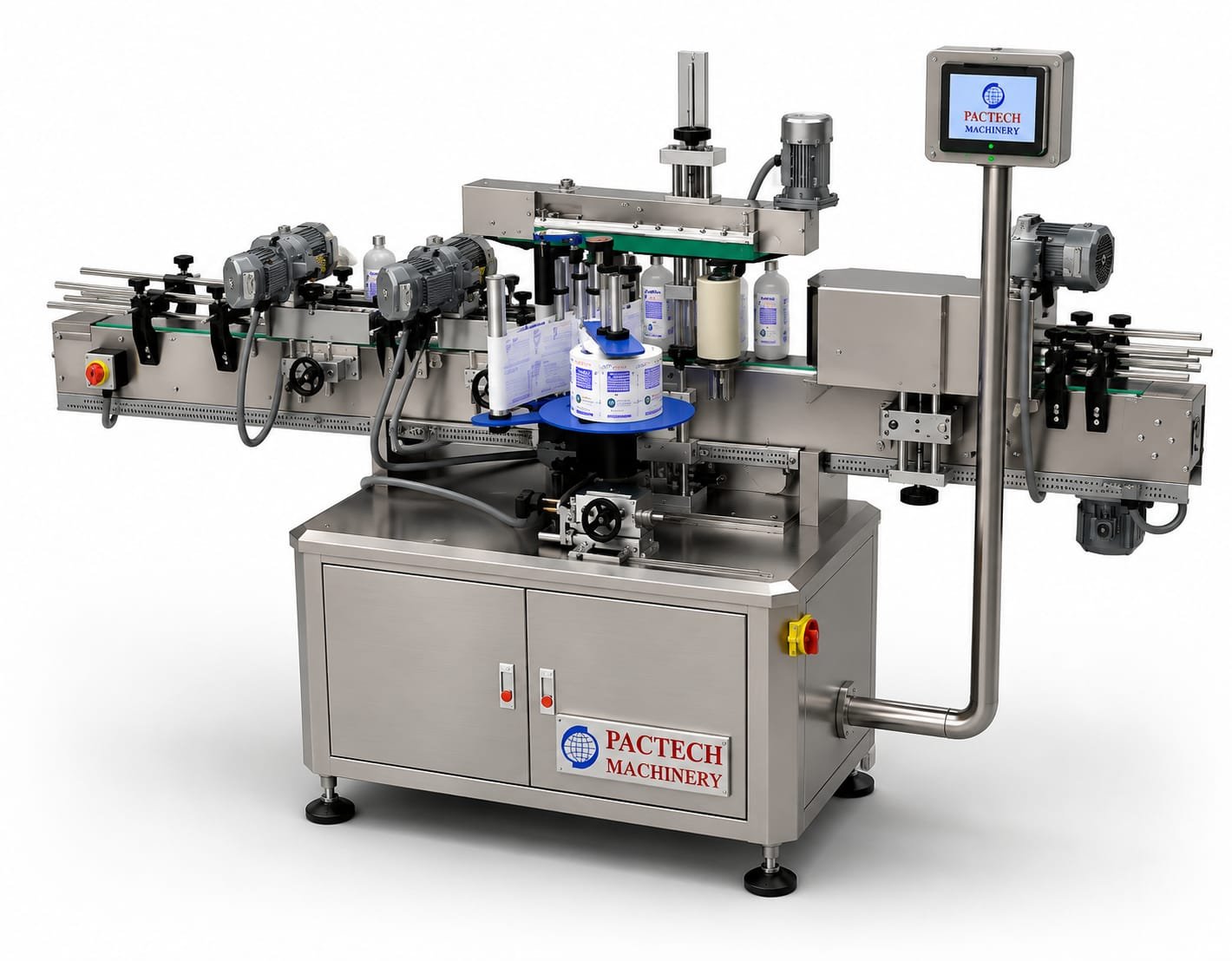 Front Back & Wraparound Labelling Machine